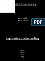 Application Understanding