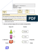 PRUEBA MATEMÁTICA AGOSTO GEOMETRIA Manuel