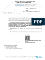 Surat Permintaan Data Penghuni Rumah Dinas Guru