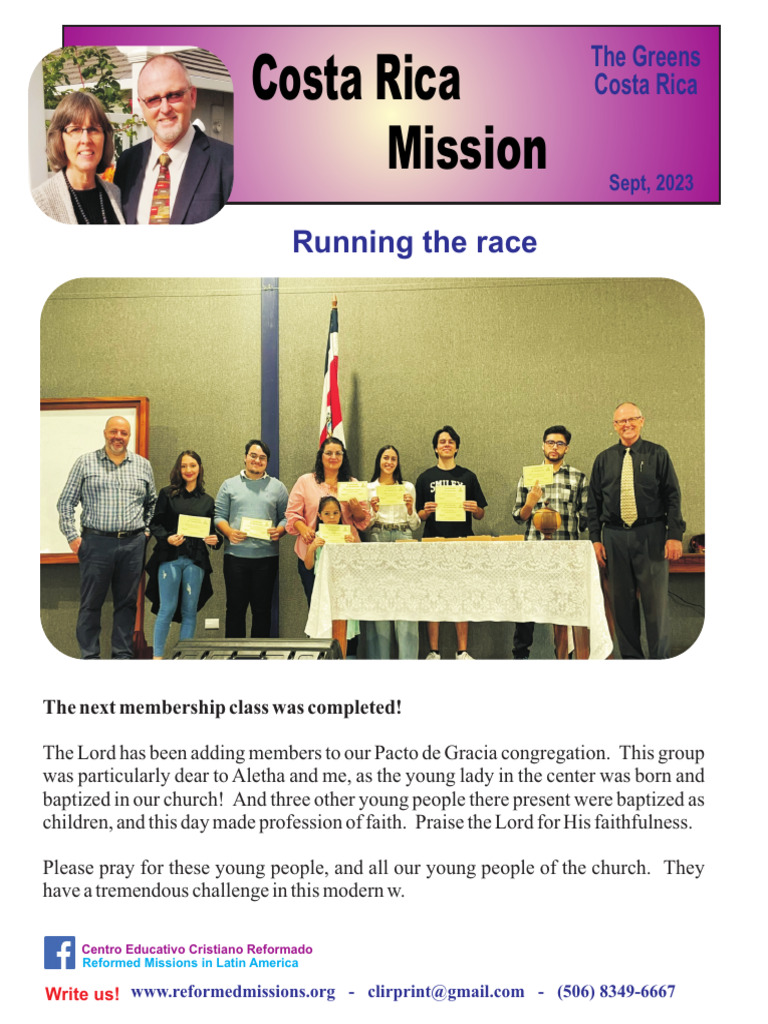 Costa Rica Mission PDF Prayer Abrahamic Religions