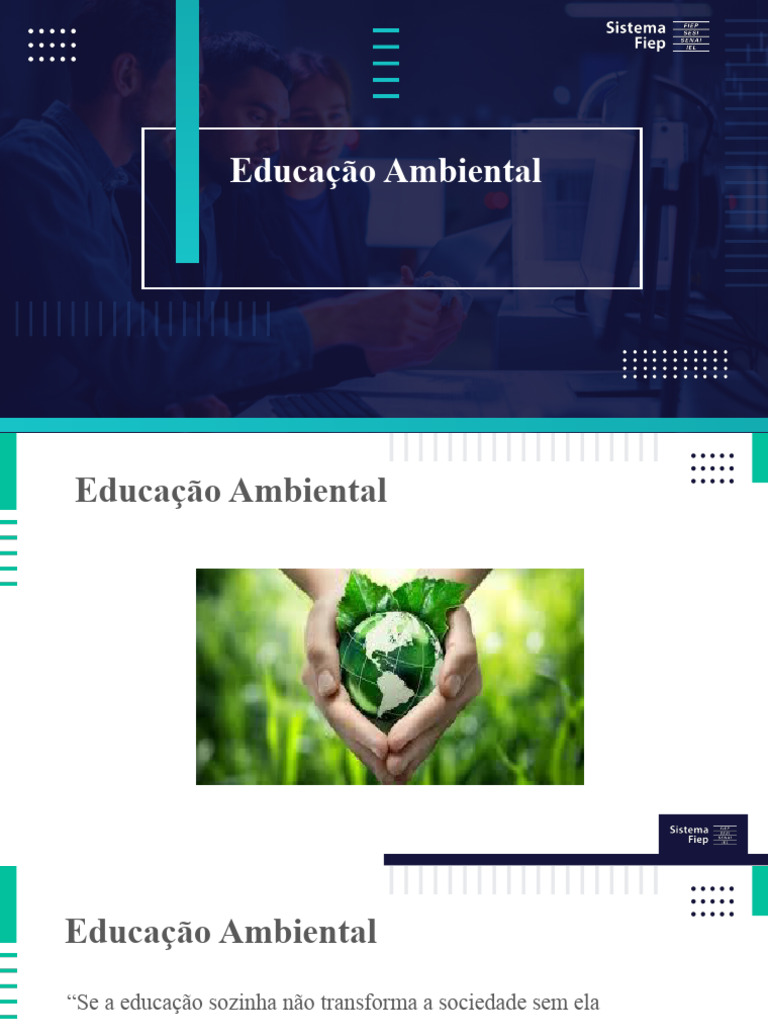 Importância da Educação Ambiental | PDF | Ambiente natural ...