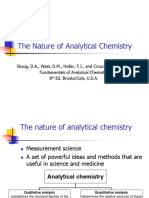 The Nature of Analytical Chemistry