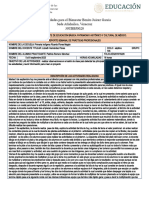 Reporte Semanal de Actividades Paty