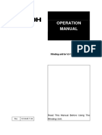 VJ 1604 VJ 1204E Take Up Users Manual