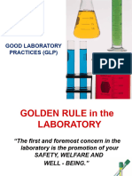 1 - Orientation in The Lab - GLP and Safety Awareness