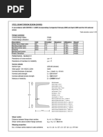 Channel Steel Beam Torsion Design (EN1993)