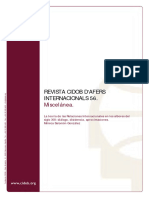 CLASE 1 (Optativa) Salomón - La Teoría de Las Relaciones Internacionales en Los Albores Del Siglo XXI Diálogo, Disidencia, Aproximaciones