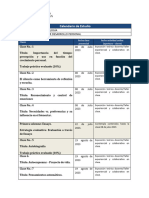 Calendario Taller Desarrollo Personal 2023