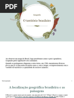 O Território Brasileiro