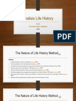 Presentasi Analisis Life History