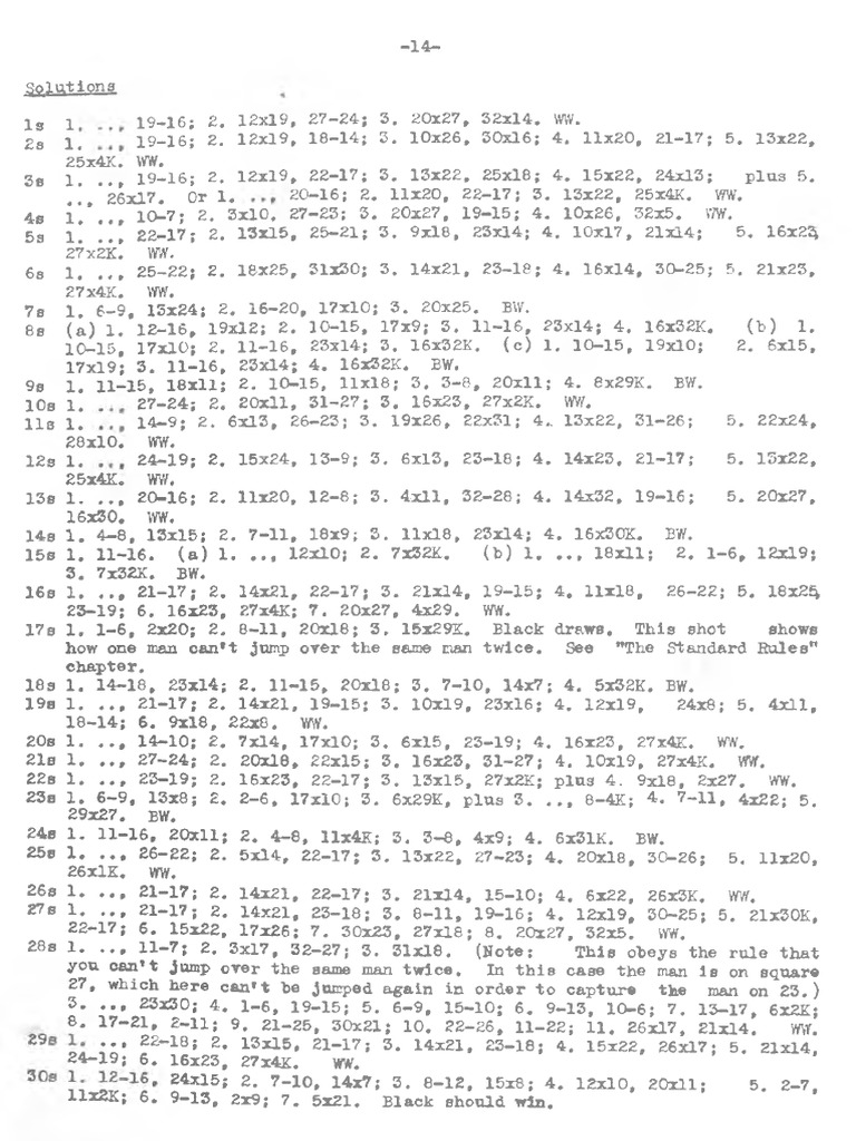 Secrets of Spanish Checkers #1 | PDF