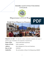 Field Visit-Report-By Dept of Civil Engg