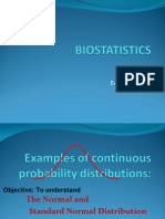 Continuous Probability Z-Score