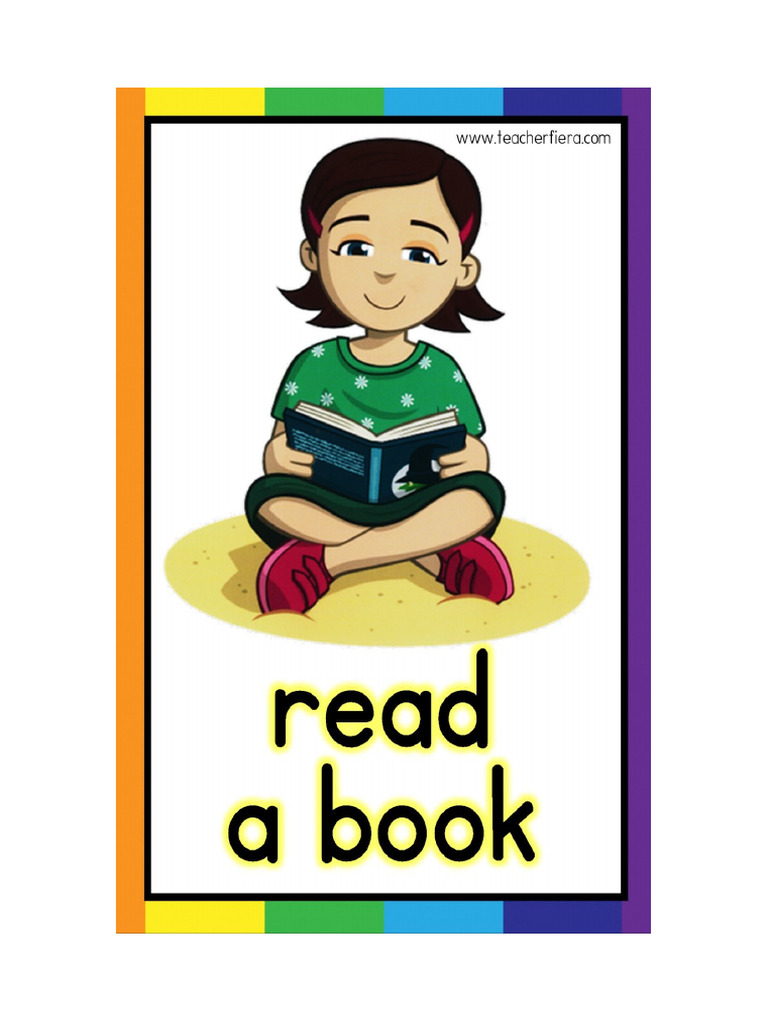 Picture Cards of Holiday Activities | PDF