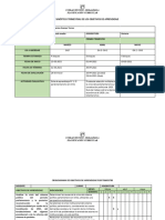 PLANIFICACIÓN CURRICULAR 2021 Primer Trimestre Segundo Medio