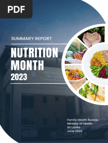 Nutrition Month 2023 Report - English