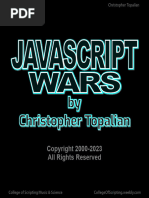 JavaScript Wars - Code - by Christopher Topalian