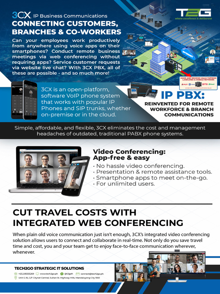 2023 3cx Datasheet By Tech2go Pdf