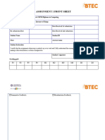 1 - 43-IoT - Assignment 1 Frontsheet 2021