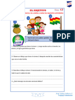 Tema 13 El Adjetivo 4to 2023