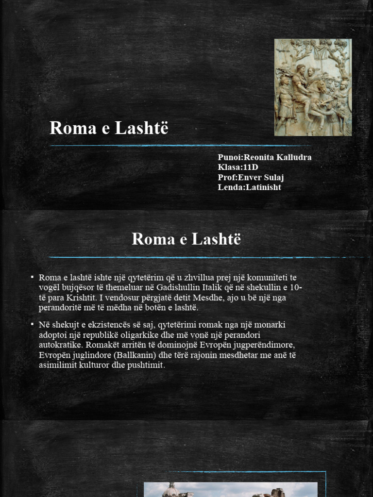 Roma E Lashtë Pdf