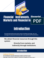 Financial Instruments, Financial Market and Financial Institutions