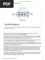 Shift Register - Parallel and Serial Shift Register