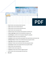 Fungsi Menu Microsoft Excel