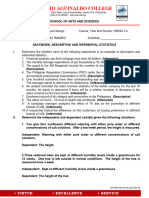 Hilongo - Seatwork 1 Types of Statistics