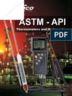 Dokumen - Tips - Astm Api Thermometers Thermco Astm Api Thermometers 2 Astm Mercury Thermometers