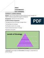 CH-1 Strategic Management