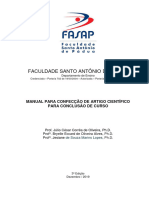 Manual - Artigo - FASAP