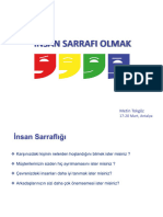 Insan Sarrafi Olmak