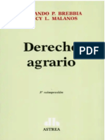 Derecho Agrario - Fernando P. Brebbia