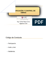 Planificación y Control de Obras 1