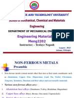 Engineering Material II - CHAPTER FOUR