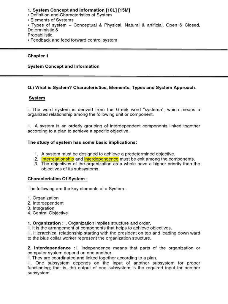 Software Engineering Ch-1 | PDF | Feedback | System