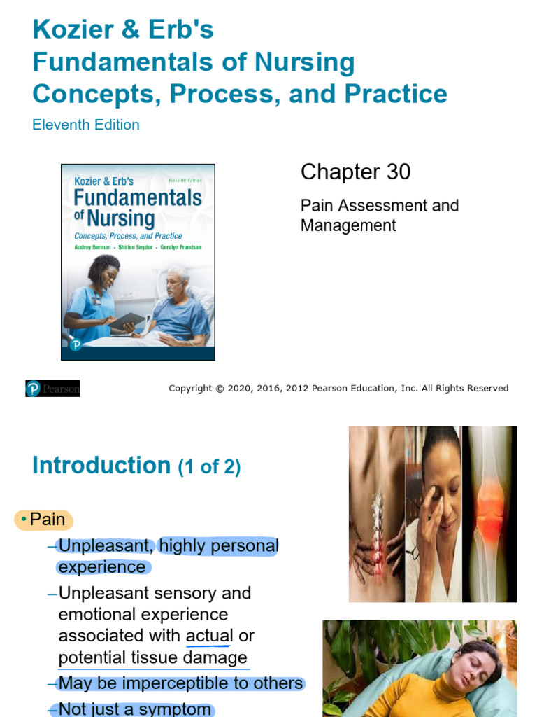 Lecture 4 Pain Assessment and Management PDF Pain Pain Management