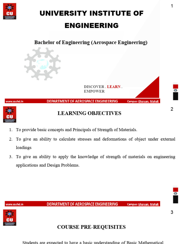 2.PPT Lecture Topic 1.1.4 | PDF | Stress (Mechanics) | Young's Modulus