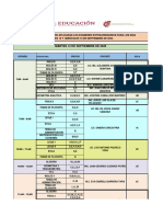 Calendario Extraordinarios Septiembre 2023