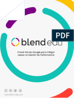 Blend Edu Checklist Google Performance