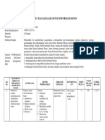 Silabus MK Sistem Informasi Bisnis