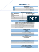 Modelo Orden de Trabajo-Mantenimiento