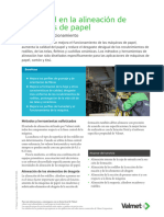 Reliable Paper Machine Alignment - in Spanish