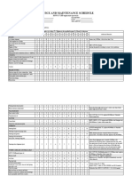 HOWO SERVICE AND MAINTENANCE SCHEDULE Sinotruck