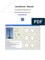 Epanemokernel - Manual: Data Acquisition Application For Static Wind Sensor Networks