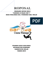 Proposal Sepakbola