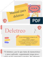 Manual de Deletreo de 1° A 2°