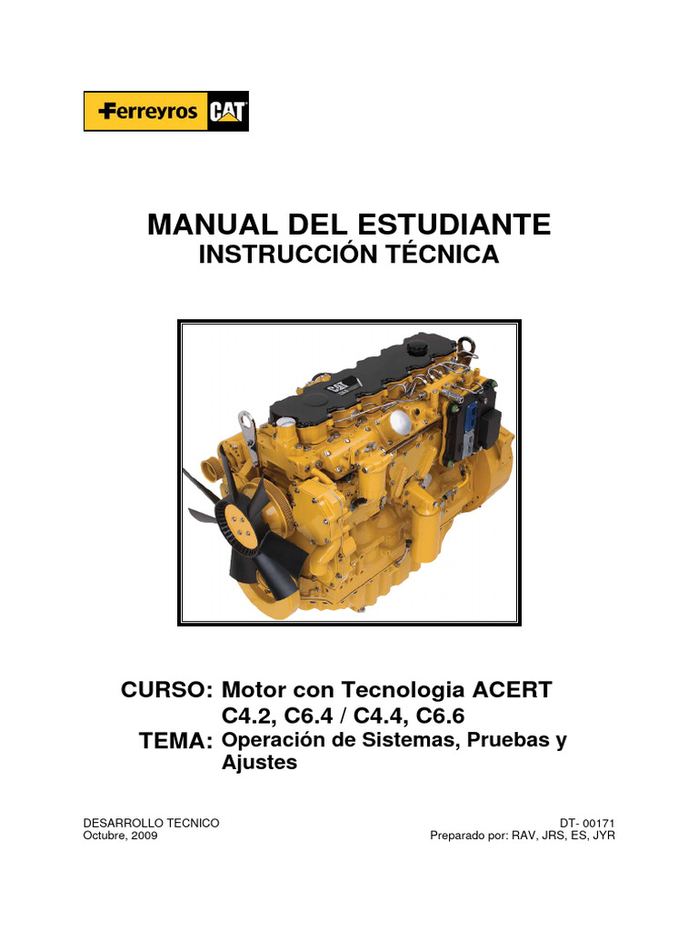 Manual Del Estudiante C4.2, C6.4 - C4.4, C6.6 | PDF | Inyección de ...