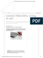 CODIGO TRIBUTARIO - El Blog de Jaaf - DINAMICA CUENTA 37 - ACTIVO DIFERIDO